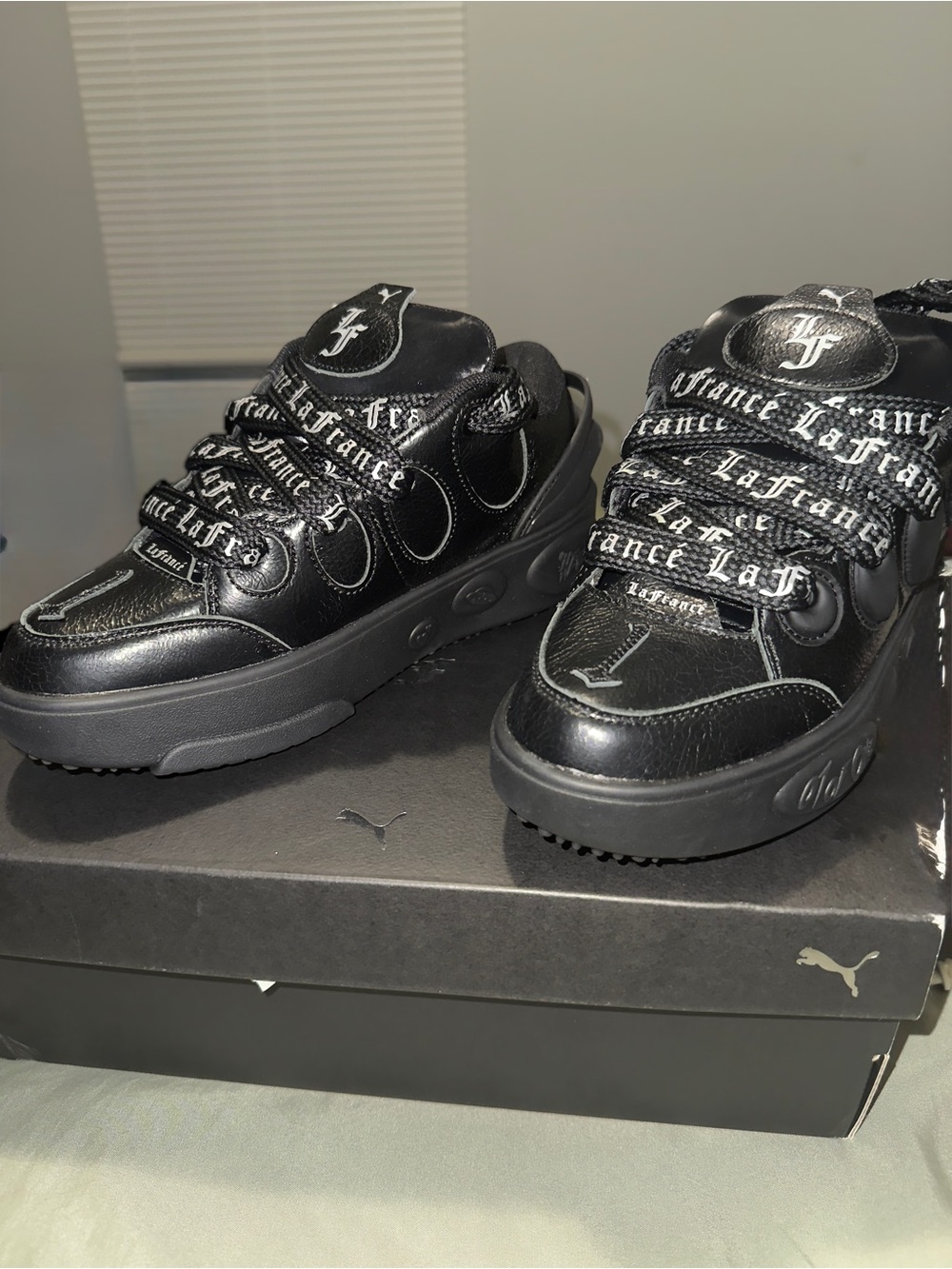Puma Black LaFrance Chunky Lace Sneakers